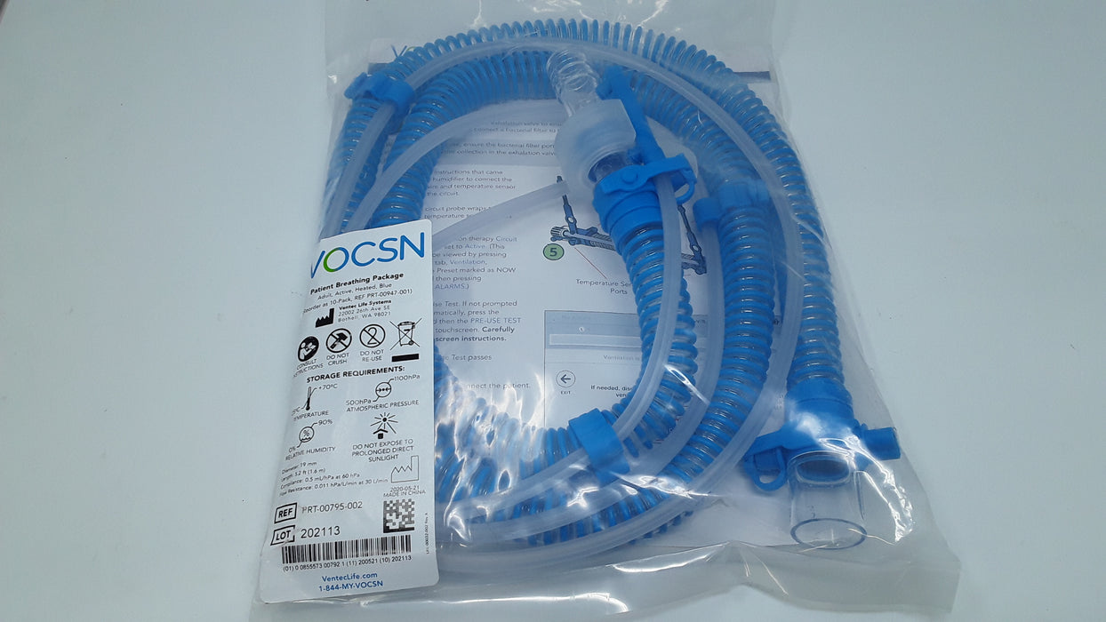 VOCSN PRT-00795-002 Patient Heated Breathing Package Adult Box of 10