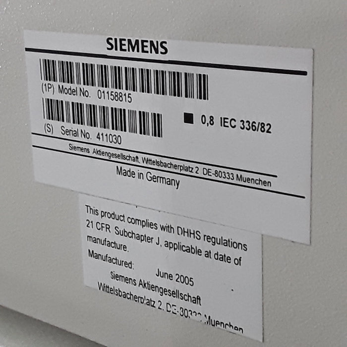 Siemens Mobilett Hybrid XP Portable X Ray