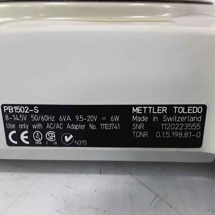 Mettler-Toledo, Inc. PB1502-S Digital Scale
