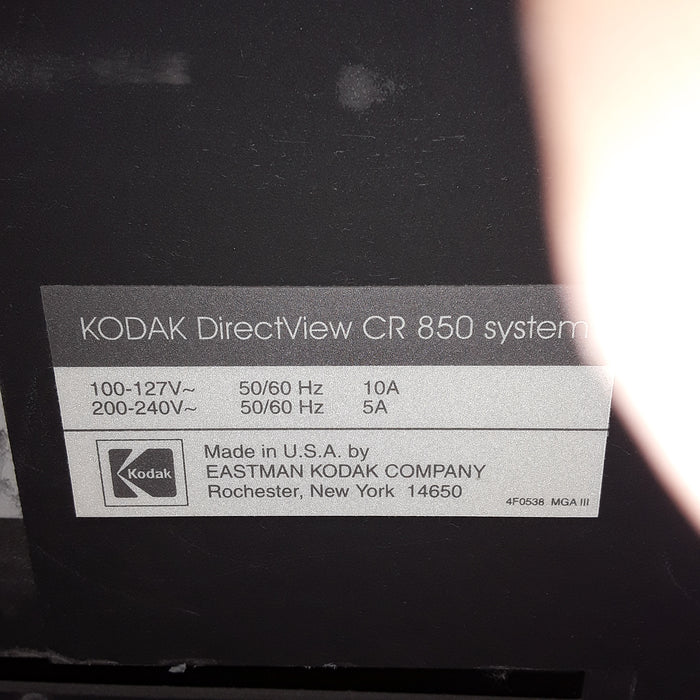 Kodak Direct View CR850 CR Reader