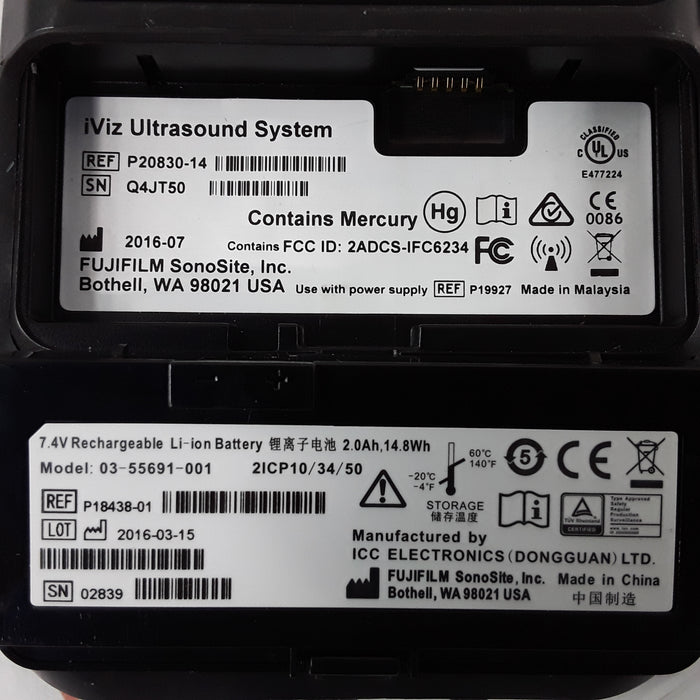 Sonosite IViz w/ P21 Transducer Portable Ultrasound