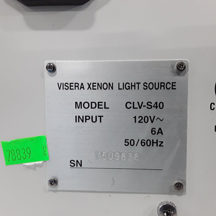 Olympus Visera CLV-S40 Light Source
