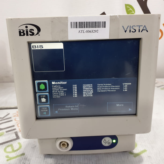 Covidien BIS Complete Monitoring System Bispectral Index Monitor