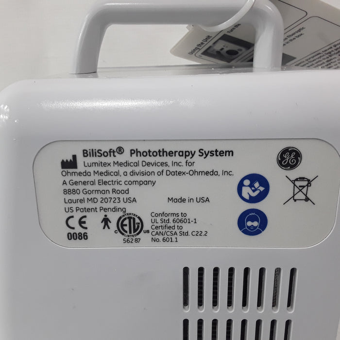 GE Healthcare M1091990 Bilisoft Phototherapy System W/ M1903118 Pad