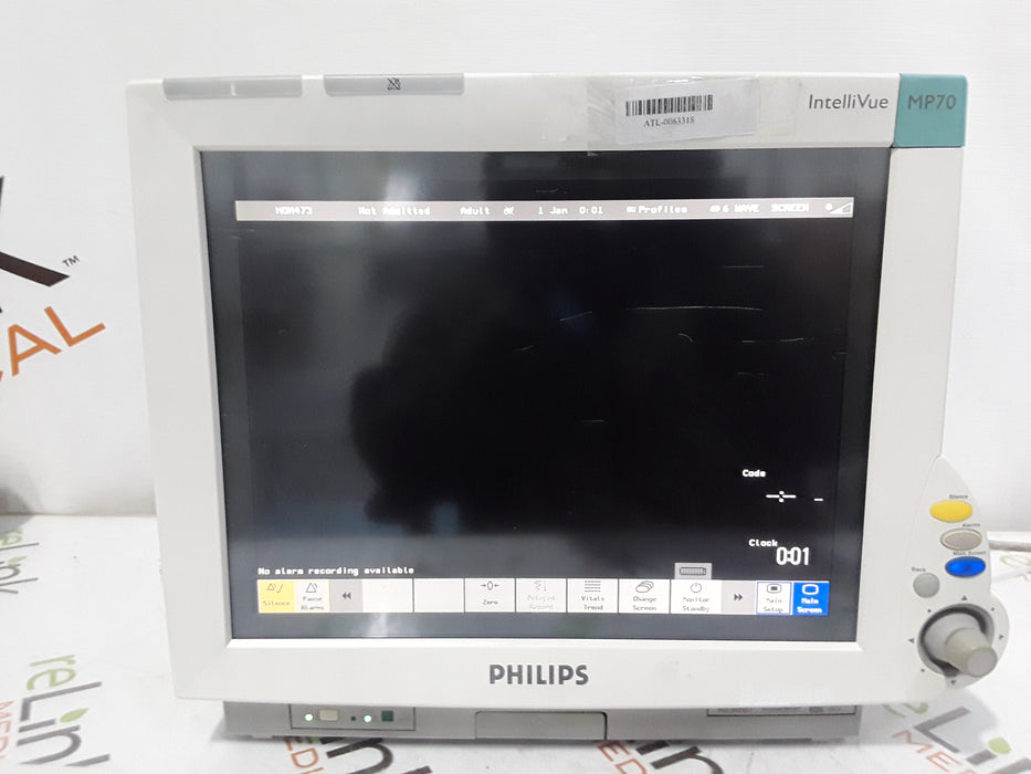 Philips IntelliVue MP70 Patient Monitor