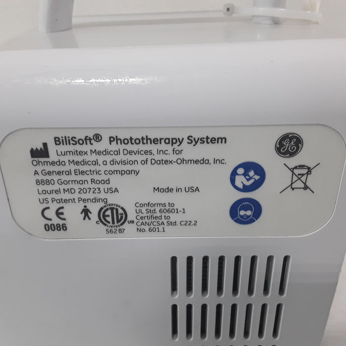 GE Healthcare M1091990 Bilisoft Phototherapy System W/ M1903119 Pad