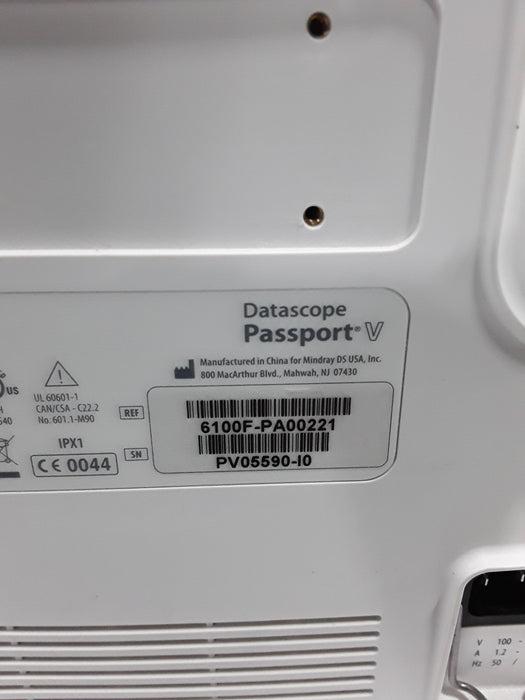 Mindray Passport V Patient Monitor