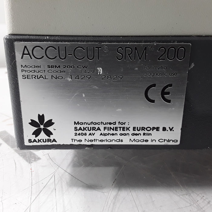 SAKURA Accu-Cut SRM Rotary Microtome