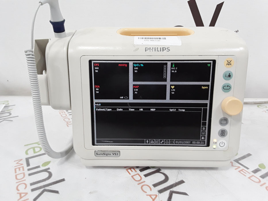 Philips Suresigns VS3 Vital Signs Monitor