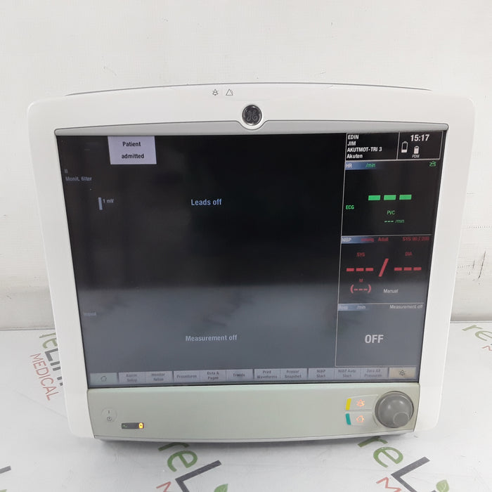 GE Healthcare Carescape B650 w/ Masimo PDM Patient Monitor