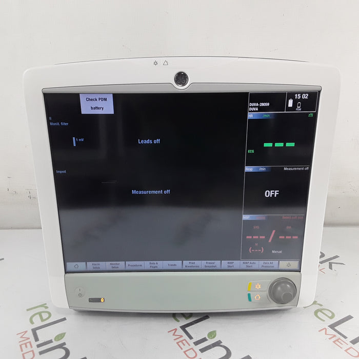 GE Healthcare Carescape B650 w/ Masimo PDM Patient Monitor