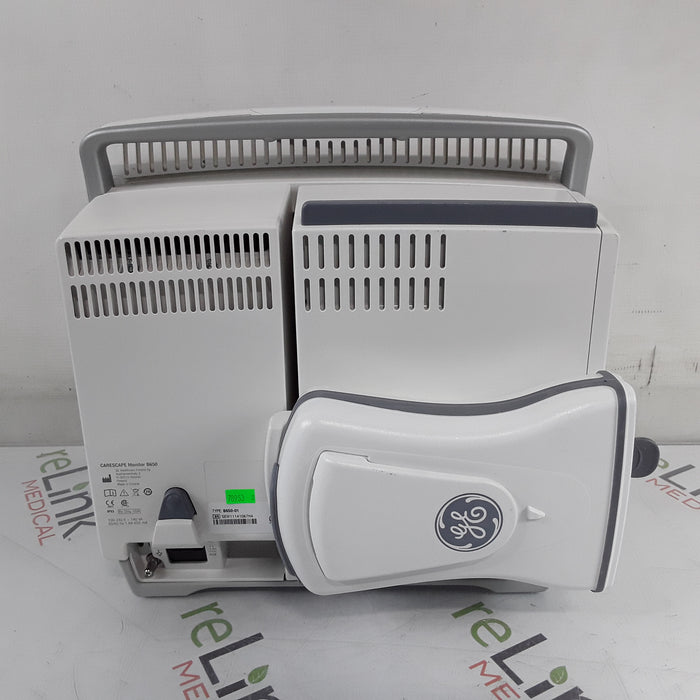 GE Healthcare Carescape B650 w/ Masimo PDM Patient Monitor