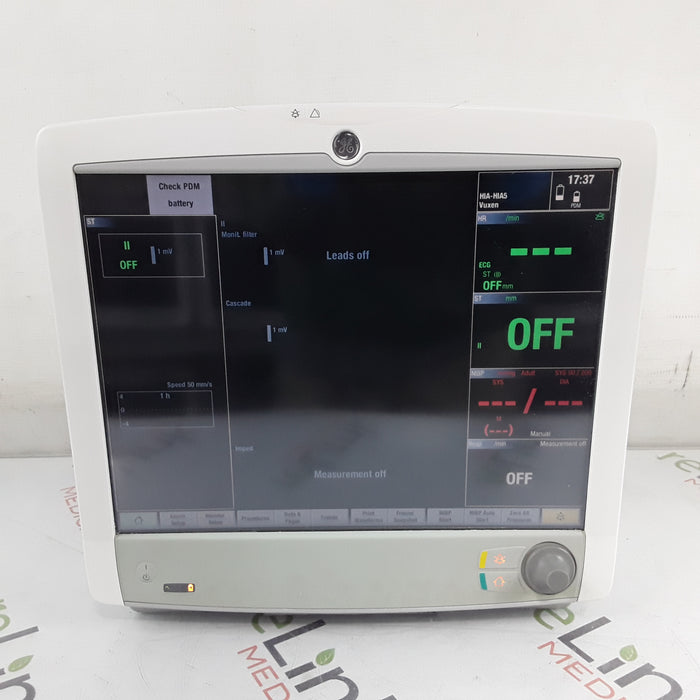 GE Healthcare Carescape B650 w/ Masimo PDM Patient Monitor