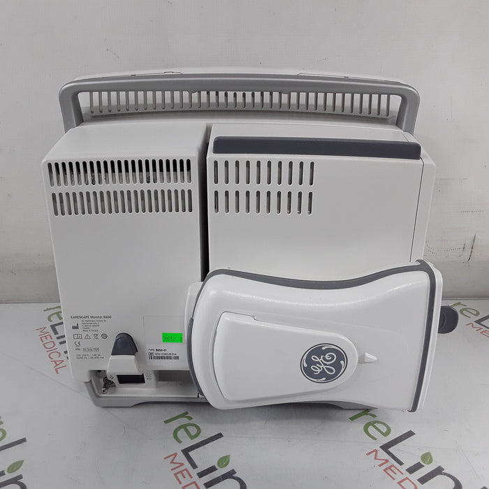 GE Healthcare Carescape B650 w/ Masimo PDM Patient Monitor