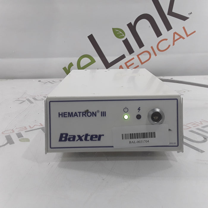 Baxter Hematron III Tube Sealer