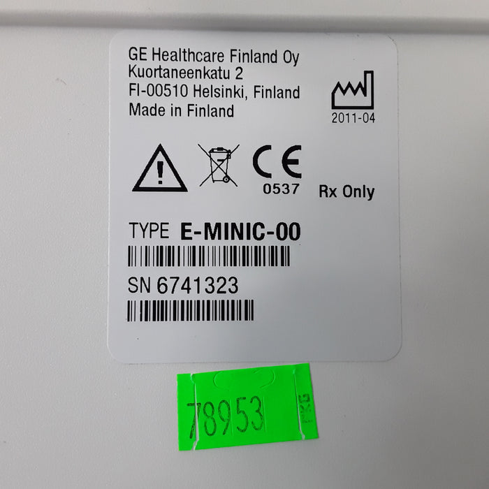 GE Healthcare E-miniC-00 CO2 Module