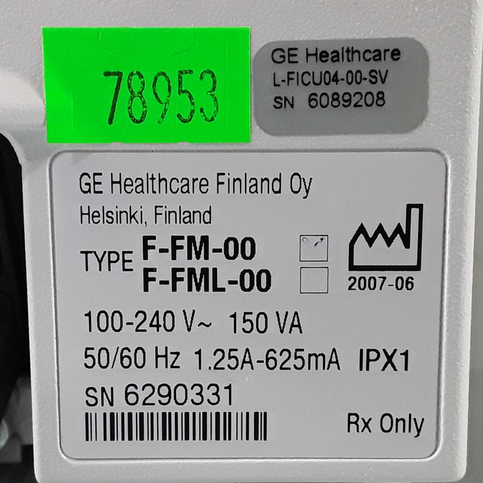 Datex-Ohmeda F-FM-00 Patient Monitor