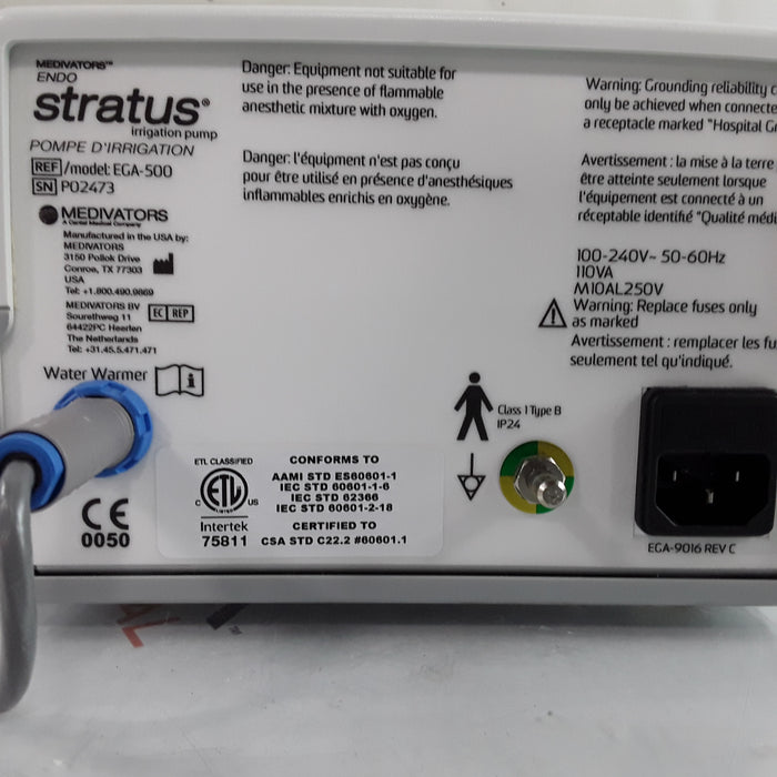 Medivators Endo Stratus EGA-500 Irrigation Pump