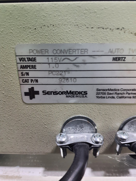 SensorMedics 92610 Power Converter