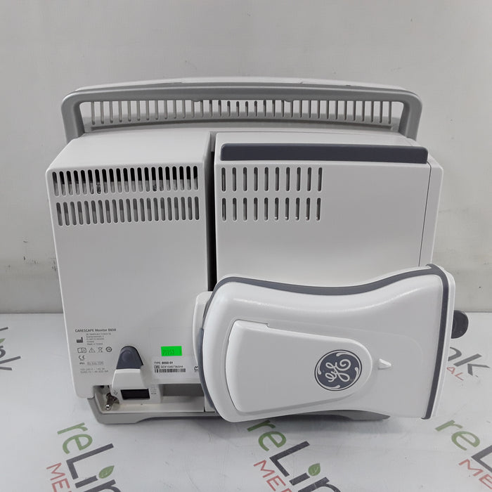 GE Healthcare Carescape B650 w/ Masimo PDM Patient Monitor