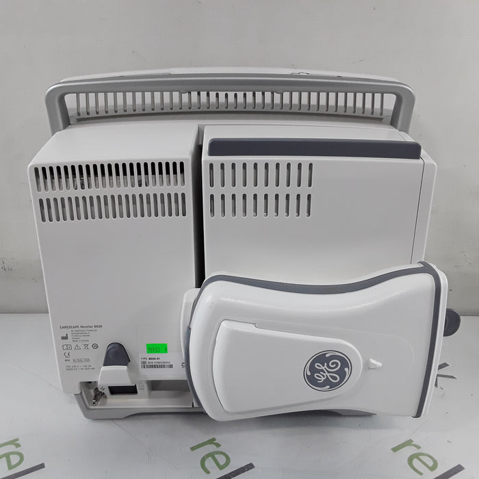 GE Healthcare Carescape B650 w/ Masimo PDM Patient Monitor