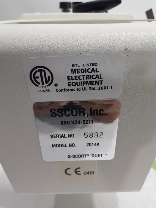 SSCOR, Inc. 2014A Portable Suction Aspiration Vacuum Pump