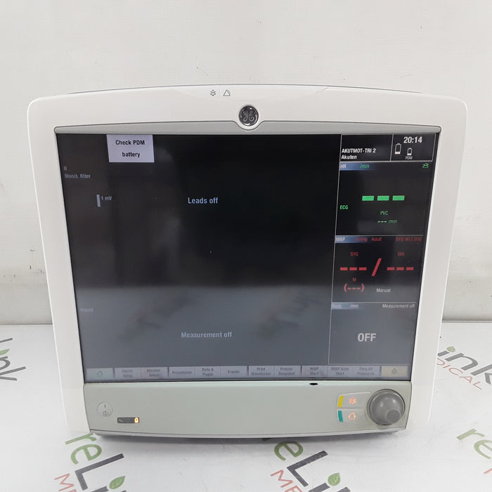 GE Healthcare Carescape B650 w/ Masimo PDM Patient Monitor