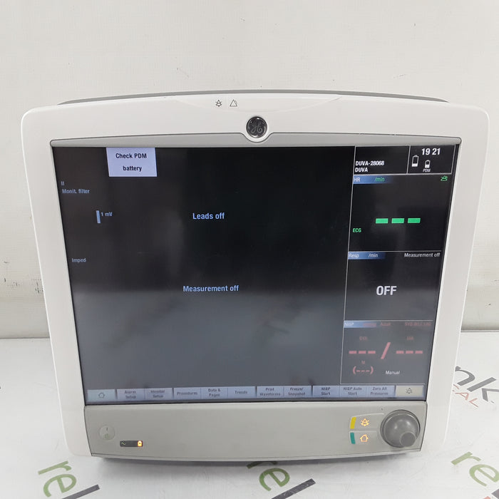 GE Healthcare Carescape B650 w/ Masimo PDM Patient Monitor