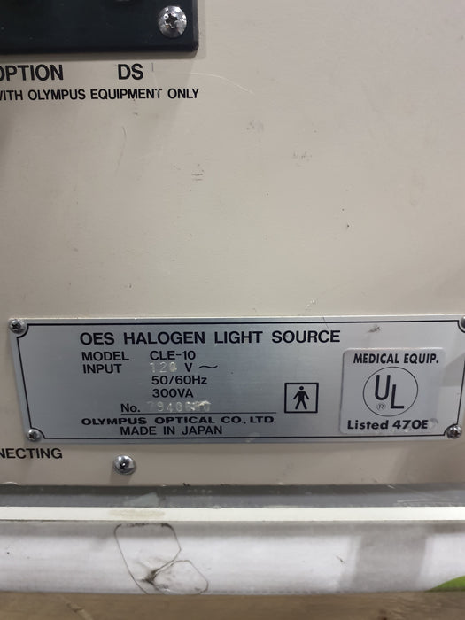 Olympus CLE-10 Lightsource