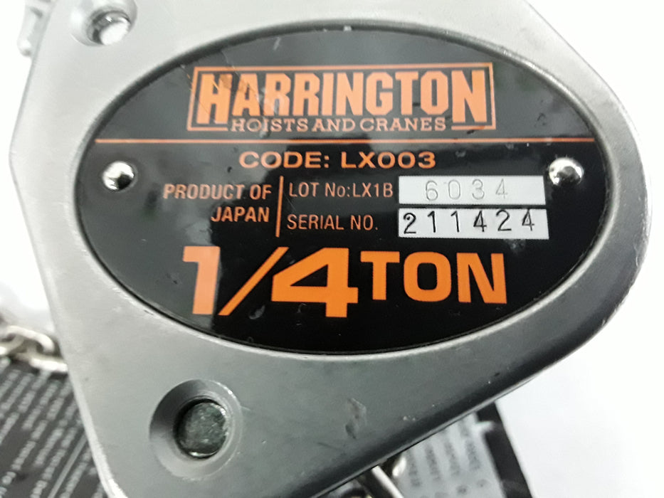 Harrington LX003 Lever Hoist