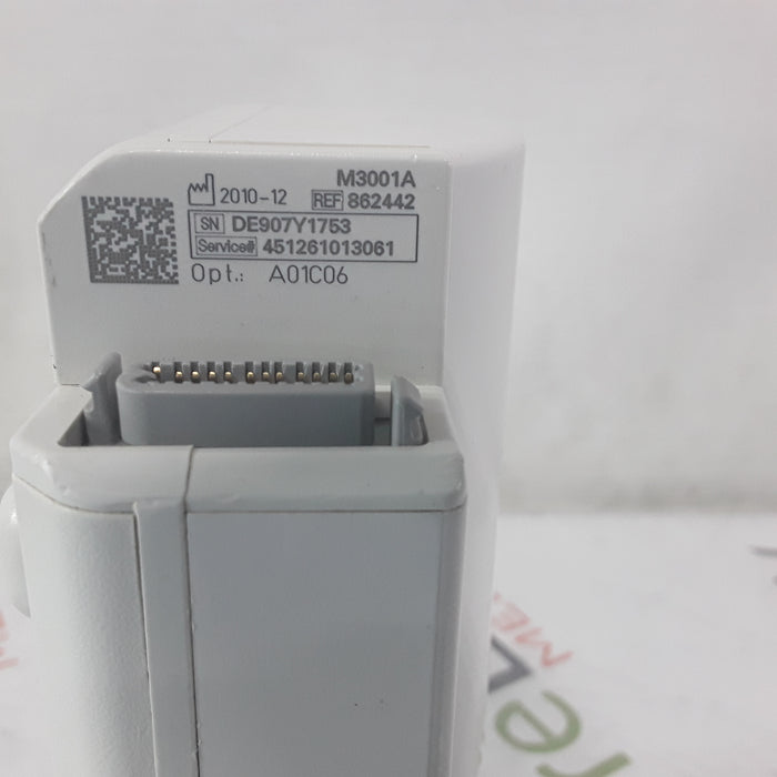 Philips M3001A-A01C06 Fast SpO2, NIBP, ECG, Temp, IBP MMS Module