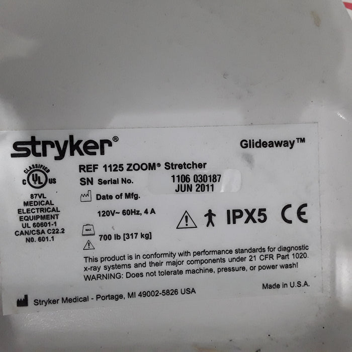 Stryker 1125 ZOOM Prime Series Stretcher