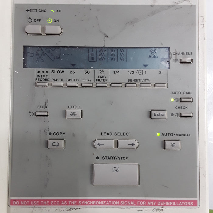 Nihon Kohden Cardiofax ECG-8830A Electrocardiograph