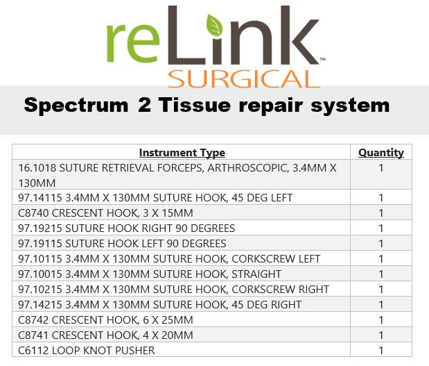 ConMed Spectrum II Tissue Repair System