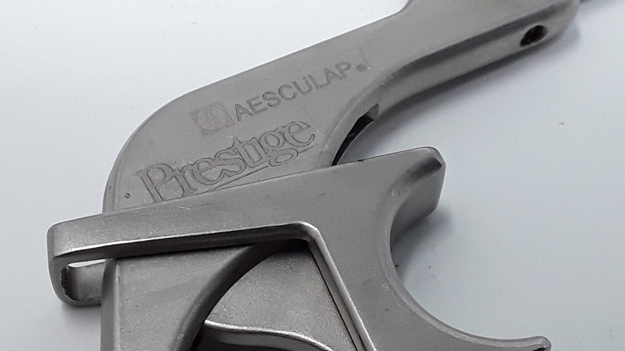 Aesculap, Inc. 8360-00 5mm x 36cm Prestige Slide Lock Atraumatic Grasper