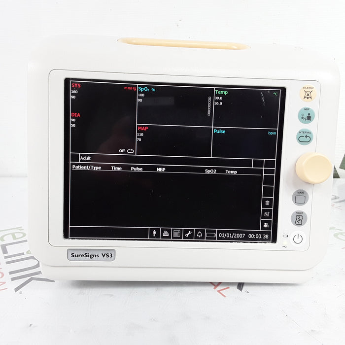 Philips Suresigns VS3 Vital Signs Monitor