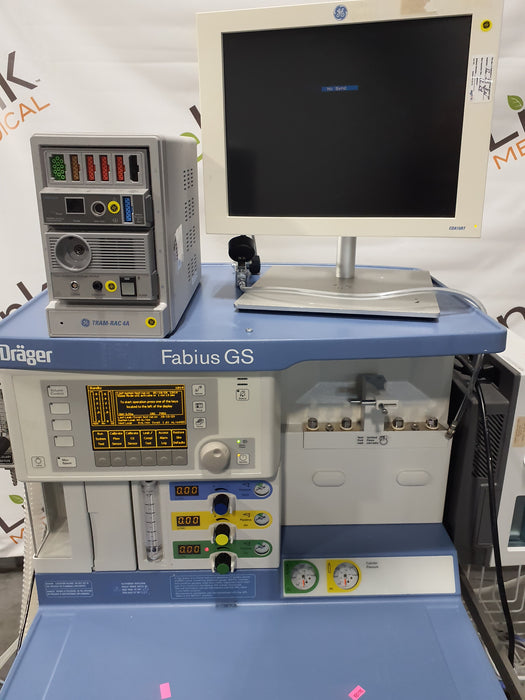 Draeger Medical Fabius GS Anesthesia Machine