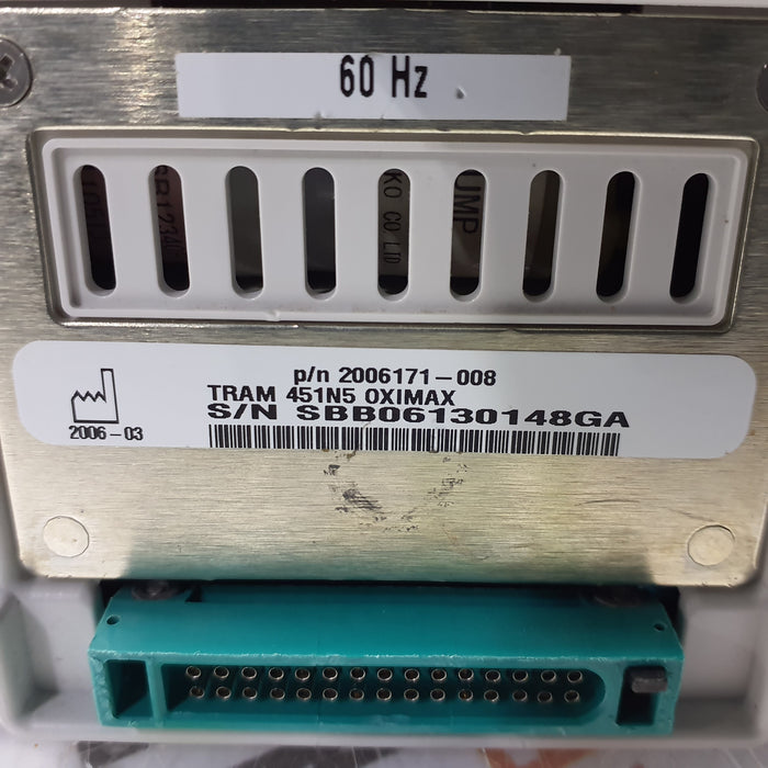 GE Healthcare TRAM 451N Multiparameter Module - Nellcor SpO2