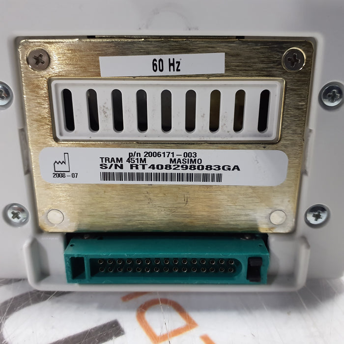GE Healthcare TRAM 451M Multiparameter Module - Masimo SpO2