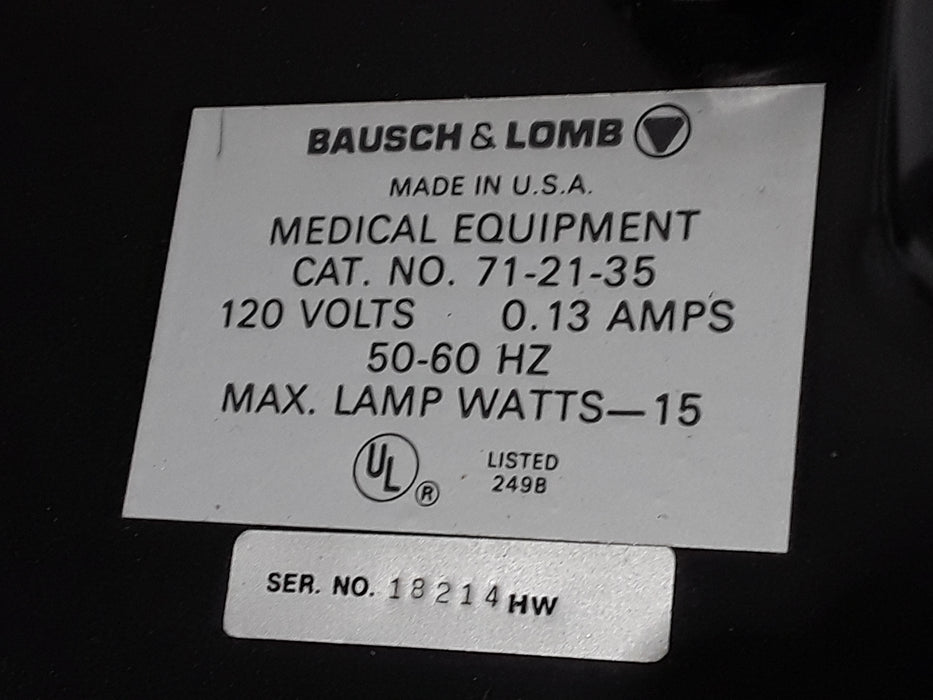 Bausch and Lomb 71-21-35 Keratometer