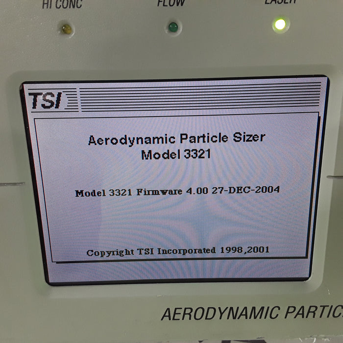 TSI 3321 Aerodynamic Particle Sizer