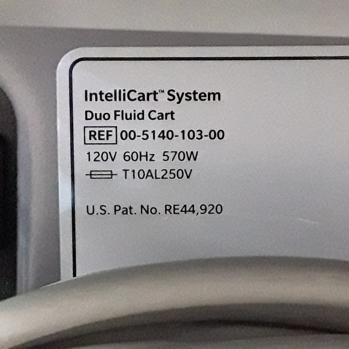 Zimmer Biomet Intellicart System Duo Fluid Cart