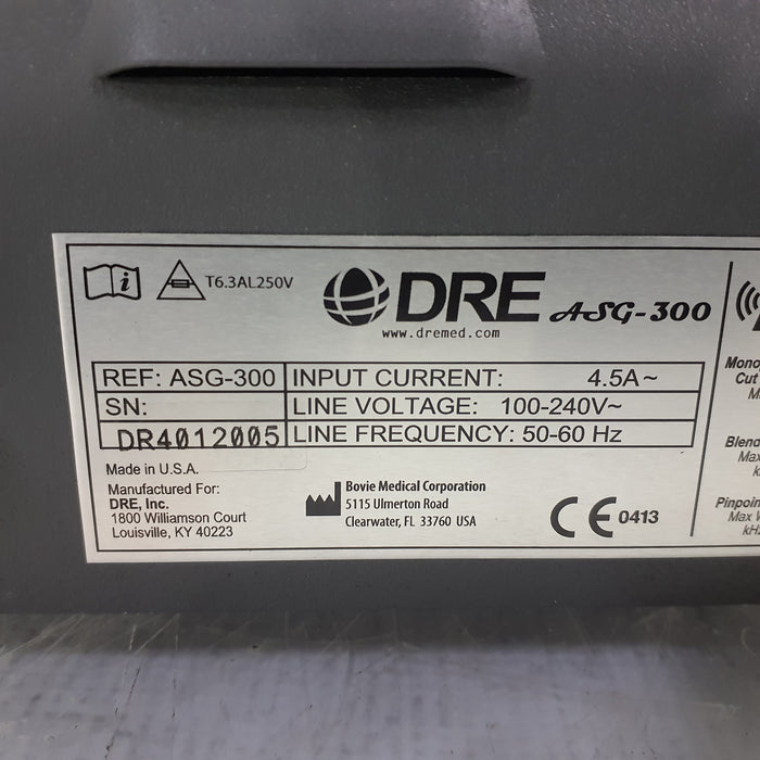 DRE Medical ASG-300 Electrosurgical Generator