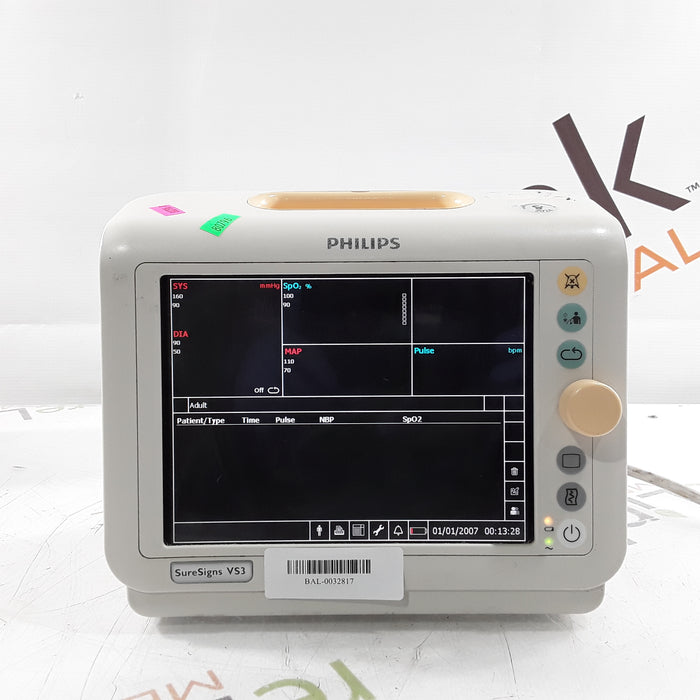 Philips Suresigns VS3 Vital Signs Monitor