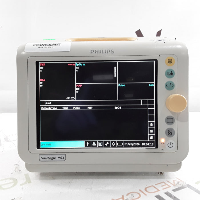 Philips Suresigns VS3 Vital Signs Monitor