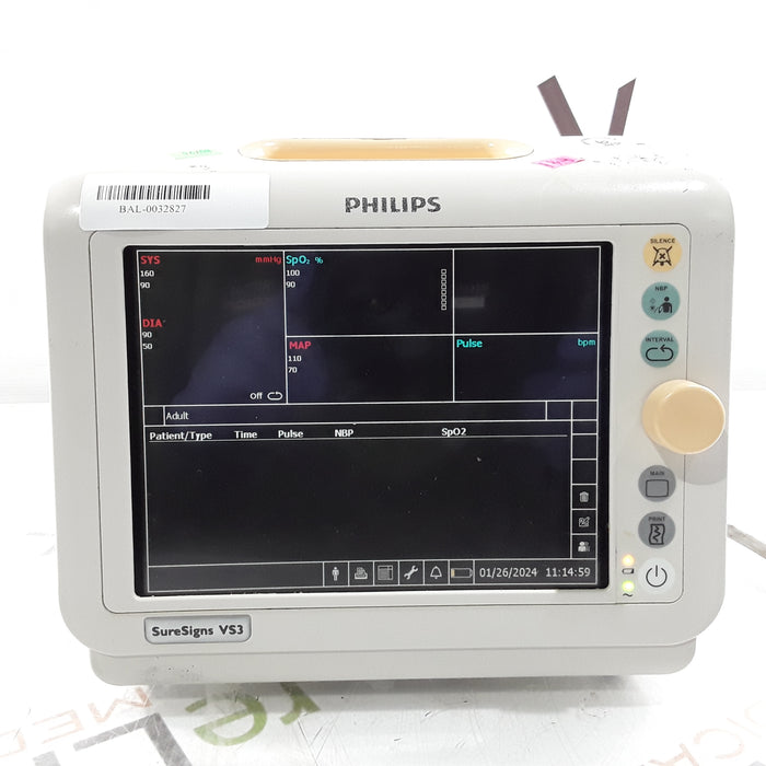 Philips Suresigns VS3 Vital Signs Monitor