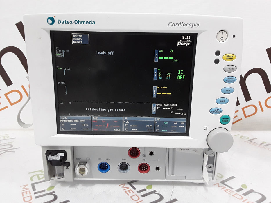Datex-Ohmeda Cardiocap 5 Anesthesia Monitor