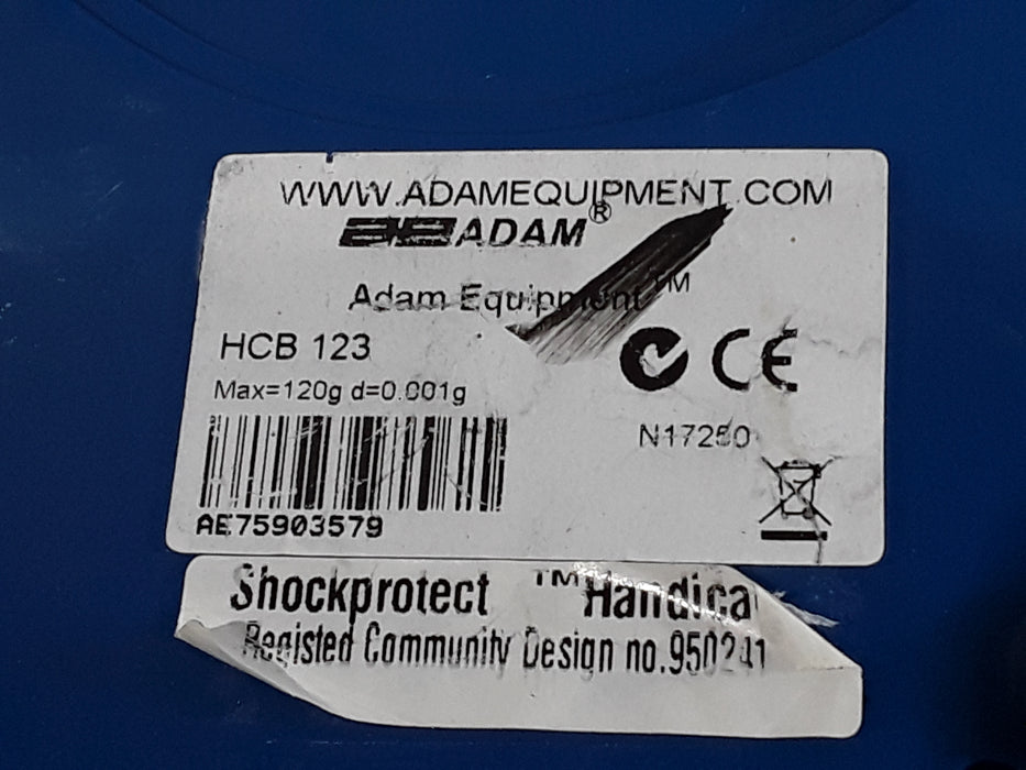 Adam Equipment MCB123 Digital Precision Scale