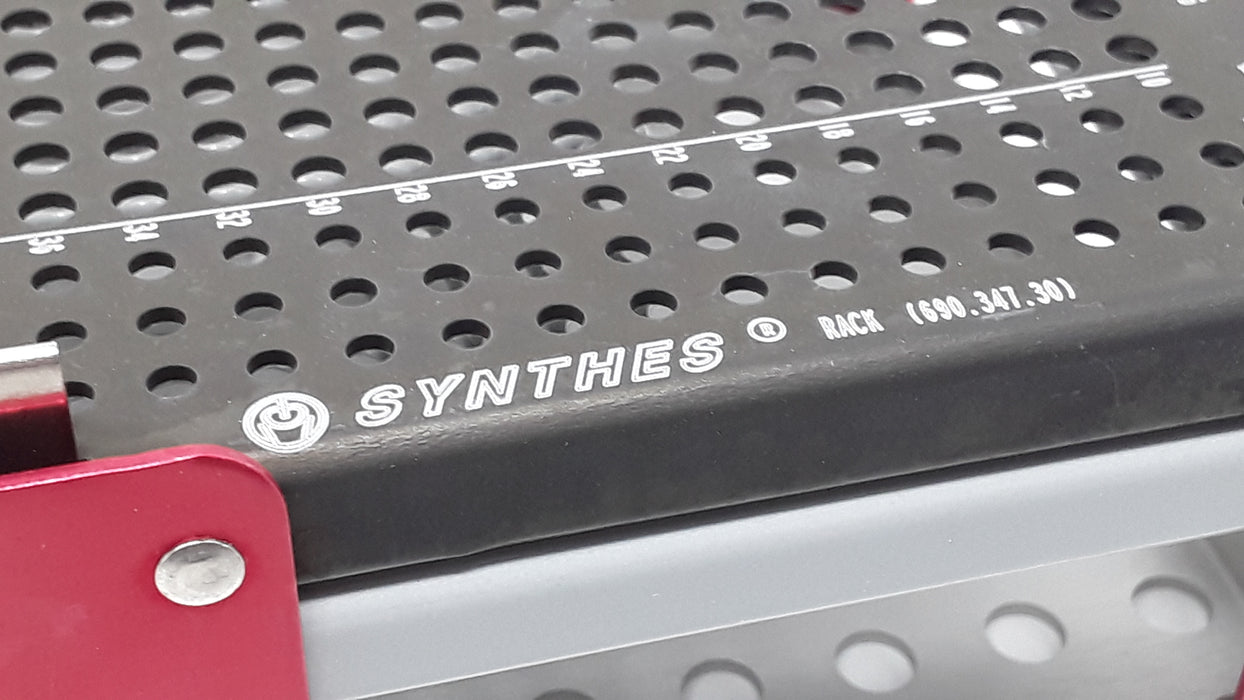 Synthes, Inc. 690.347.30 Small Fragment LCP Self Tapping Screws Rack