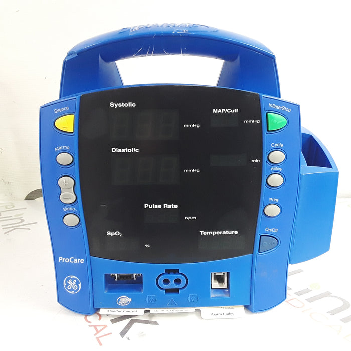 GE Healthcare Dinamap ProCare 400 Patient Monitor